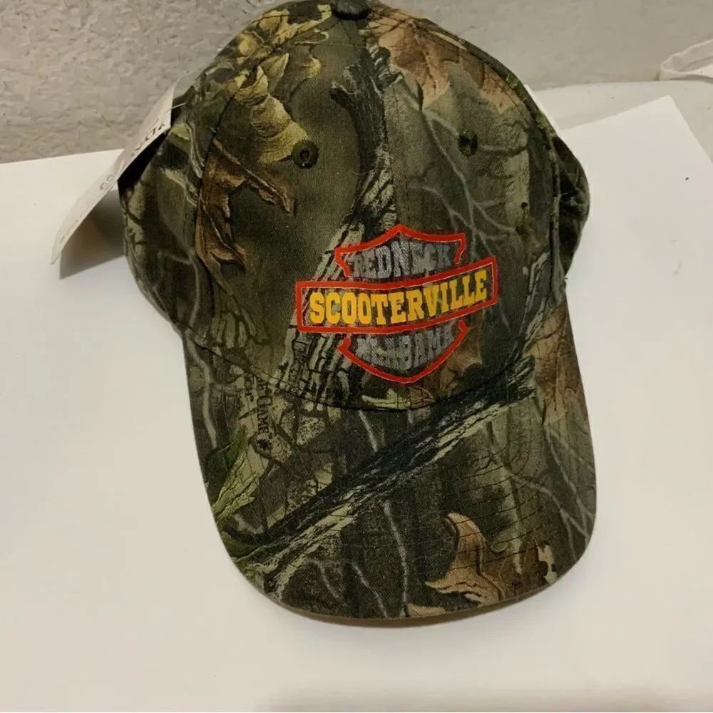 New redneck scooterville alabama camo hat